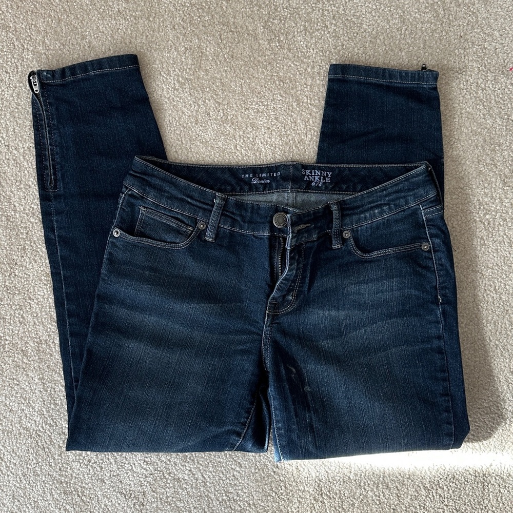 [The Limited] Dark Wash Skinny Ankle 678 Jeans